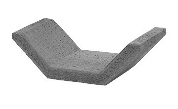 Sant trapezoidal prefabricat din beton R4