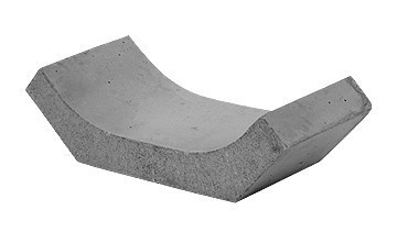 Sant trapezoidal prefabricat din beton R5