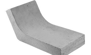 Sant triunghiular prefabricat din beton R6